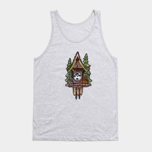 Witchy Cuckoo Clock Tank Top